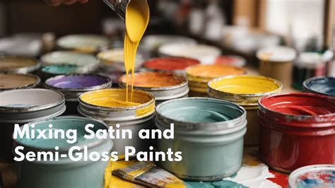 Can You Mix Satin and Semi-Gloss Paint? Exploring the Art of Paint Fusion