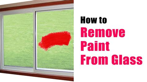 How to Take Paint Off Glass: A Journey Through Unconventional Methods and Philosophical Musings